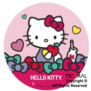 HELLO KITTY PLATOS x 8